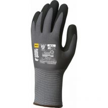 Lot de 10 - Gants Manutention eurolite 15N600 - Tricot gris sans couture à base de polyamide Taille 6