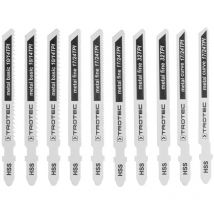 Lot de 10 lames de scie sauteuse pour métal - Trotec