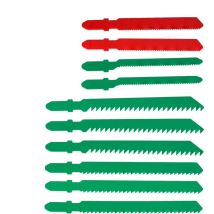 Lot de 10 lames en t pour bois et métaux coupe droite 1.5-30 mm - Centrale Brico