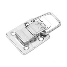 Lot de 10 loquets à bascule argentés pour coffre, valise, boîte, coffre