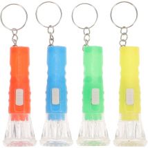 Lot de 10 mini lampes de poche à paillettes, porte-clés, sac à main, portefeuille, lumières multifonctions, pendentif, petite poche