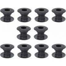 Lot de 10 paires de roulements de machine de baby-foot en plastique avec bille en acier 34 mm