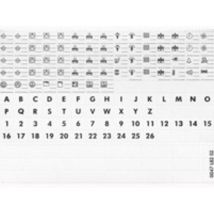 Legrand - Etiquette de repérage adhésive pour imprimante laser pour modulaire 004999