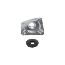 Lot De 10 Plaquettes Et Rondelles, L.38 Mm Aluminium 701039 Bol-Fixations