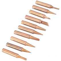 Ugreat - Lot de 10 pointes de fer à souder en cuivre sans plomb 900M-T pour stations de soudage 936, 937, 938, 969, 8586