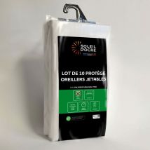 Lot de 10 protèges oreillers jetables 50x70 cm, par Soleil d'Ocre