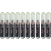 Lot de 10 puces électroniques en verre de 2,12 mm pour animaux de compagnie, implants de puces standard pour animaux de compagnie pour