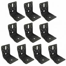 Simpson Strong Tie - Lot de 10 Équerres de structure 103x103 - finition noire ABR100PB simpson