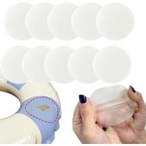 Lot de 10 Reparation Liner Piscine,Rustine Piscine,Kit Réparation Spa Gonflable pour Lit à Eau, Canapés/Piscines Gonflables,6cm