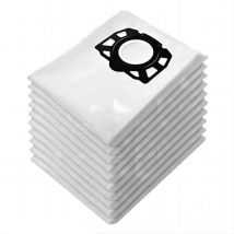 Sevengirl - Lot de 10 Sacs pour Aspirateur Karcher wd4 wd5 wd6 mv4 mv5 mv6 Sac d'aspirateur lavable