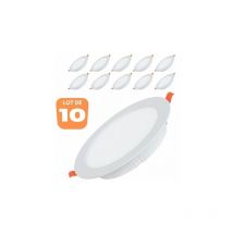Horoz Electric - Lot de 10 spots alexa smd led rond blanc 30W 4200K