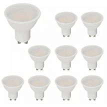 Lot de 10 Spots led GU10 4,5W 100° Samsung Chip V-tac pro VT-205 - 100 ° - Blanc froid - 6500K