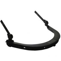 Coverguard 10er-Set – Visierhalterung für Bauhelme – Schutzbrille, EPI-Norm, Breite, Höhe