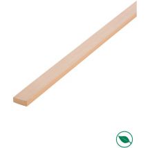Forestea - Lot de 10 tasseaux hêtre 2000 x 14 x 22 mm - fsc 100%