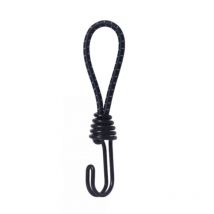 Lot de 10 tendeurs en caoutchouc avec crochets en spirale, crochet tendeur élastique court de 16 cm, tendeurs de bâche avec doubles crochets,