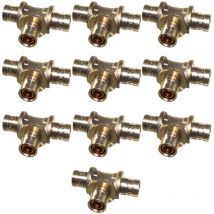 Ibp Bänninger - Lot de 10 Tés per à glissement égal Ø12