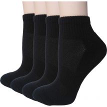 Feiyue - Lot de 10 tirettes de fermeture éclair, cordons de serrage, rallonges de fermeture éclair, fixation de fermeture éclair (noir)