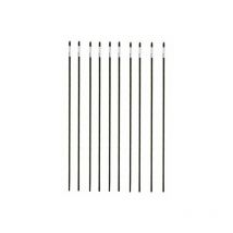 Lot de 10 Tuteurs Acier plastifié 120cm