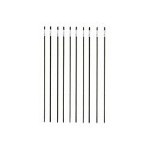Lot de 10 Tuteurs Acier plastifié 90cm