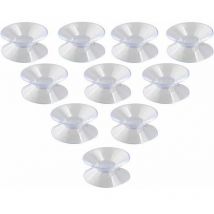 Ynkkvre - Lot de 10 ventouses double face 30 mm