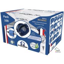Eurohm Xl Ultra 100 Boites Encastrement Simple Multimatériaux Étanche À L&039,air D67 P40mm + Scie Cloche - 52012