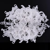 Lot de 100 clips de support de plantes pour légumes, tomates, et plants de vignes