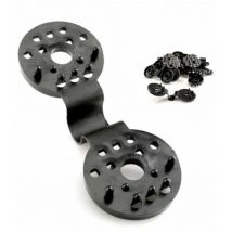 Lot de 100 clips de support pour écran de confidentialité en tissu d'ombrage de serre robuste et pratique