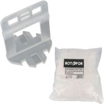 Rotofor - Lot de 100 croisillons xl auto-nivelants pour carreaux de 12 à 22 mm - pro carrelage - 3