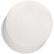 Lot de 100 feuilles de papier barbecue rond antiadhésif plaque de cuisson 10 pouces barbecue feuille d'étain pour barbecue ligne c