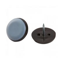 Lot de 100 patins glisseur 1 pointe en téflon diamètre 30mm - CIVIC INDUSTRIE - 19 614 730