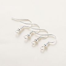 Lot de 100 perles et bobines multicolores pour boucles d'oreilles, crochets et accessoires pour boucles d'oreilles pour la fabrication de bijoux à