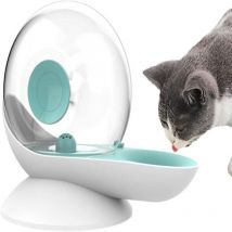 Fontaine à Eau Automatique pour Chat - 2,8 l - Distributeur d'eau pour Animaux de Compagnie - Grand Bol à Boire - sans électricité (30 cm x 23,8 cm)