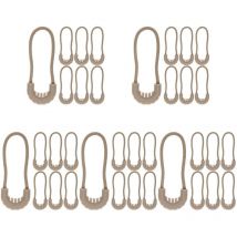 Feiyue - Lot de 100 tirettes de fermeture éclair pour sacs à dos, bagages, sacs à main