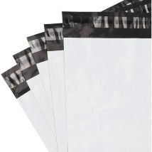 Lot de 100pcs Enveloppes Plastiques Expedition A3, Sac Envoie Colis Vinted Grand Format - 30 x 42cm , Pochette Envoie Colis est Idéal Pour Emballage