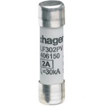 Cartouche fusible pv 10x38 mm 1000V dc 16A Hager LF316PV