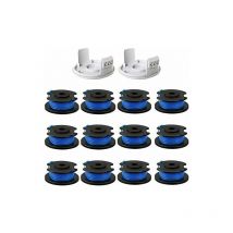 Lot De 12 Bobines De Rechange Pour Coupe-Bordure 0,065'18 Volts 24 V 40 V, Compatible Avec Ryobi One + Ac14Rl3A, Ligne De Coupe Sans Fil 11 Pi (14
