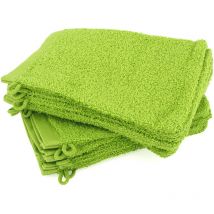 Lot de 12 gants toilette 16x21 alpha