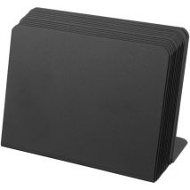 Feiyue - Lot de 12 mini-tableaux noirs effaçables pour numéros de table