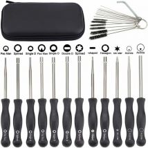 Lot de 12 outils de réglage carburateur avec scredrivers acircle pour petit moteur 2 temps pour Husqvarna pour tronçonneuse- Trimec