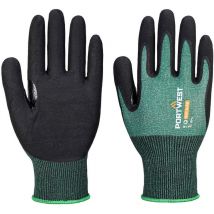 Set Aus 12 Paar Sg Grip15 Eco Nitril Grün/schwarz Handschuhe L – Größe 9
