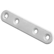 Lot de 12 Pattes d'assemblage Blanc l.15 mm - Hettich