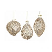 Lot de 12 pendentifs Vt Glow en or