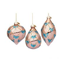 Lot de 12 Pendentifs Vt Luxe Or Rose Assortis
