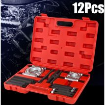 Lot de 12 Pièces Extracteur de roulement séparateur - Coffret Extracteur de Roulements - Pour réparation de moyeu de roue de voiture