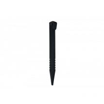 Lot de 12 Piquets pour bordure de jardin plastique ecofirst - Noir 26,5 cm