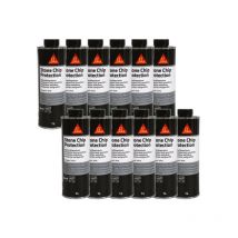 Lot de 12 revêtements anti-gravillons Sika Sika gard 6470 - Noir - 1L