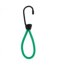 Lot de 12 tendeurs de bâche, tendeurs de camping élastiques avec crochet, sangle élastique pour bâches - Lntyq