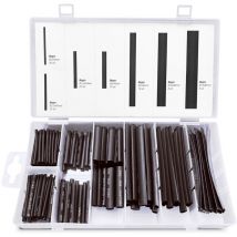 Lot de 127 housses thermorétractables noires Onlex