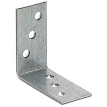 Alberts - Lot De 15 Équerres Galvanisé Gah 60x60x40 Mm