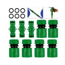 Lot de 15 Raccords d'arrosage Rapides Ensemble pour Tuyau d'arrosage